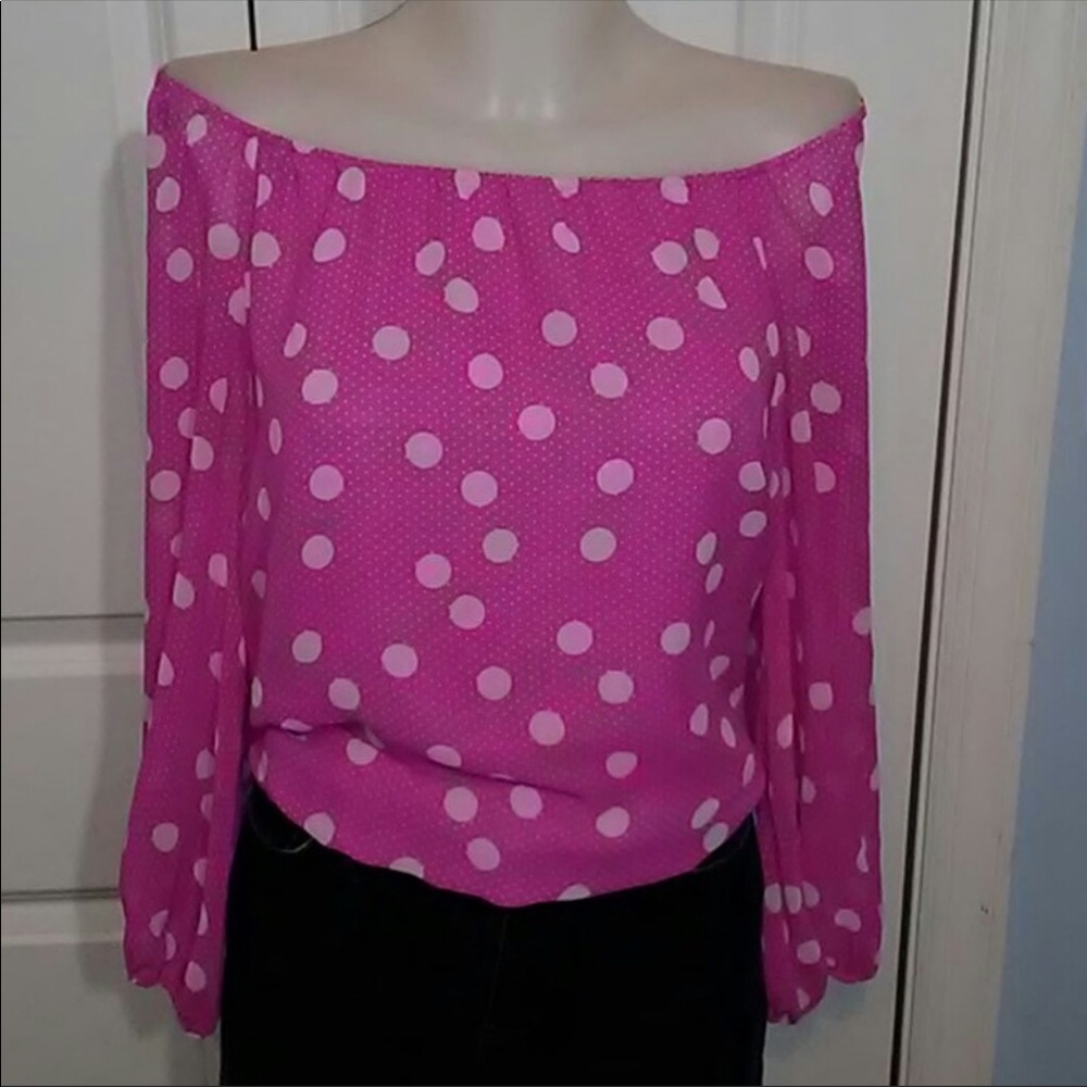 VINCE CAMUTO Off The Shoulder Top Size Small